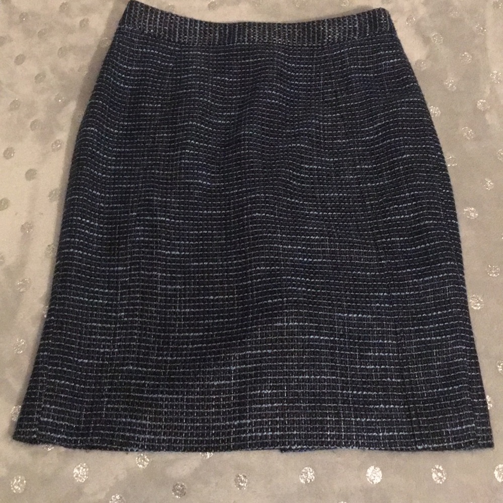 Halogen tweed pencil skirt